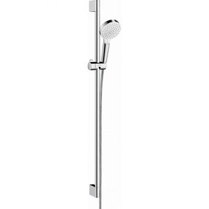 купить Душовий набір Hansgrohe Crometta Vario 90 EcoSmart 9 л / хв, білий / хром (26538400) недорого