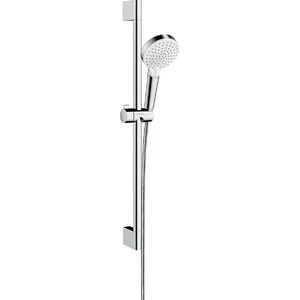 купить Душовий набір Hansgrohe Showerpipe Crometta 100 Vario Green 6 л/хв, 65 см, White/Chrome (26555400) недорого