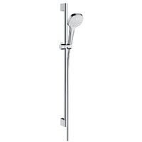 Душовий набір Hansgrohe Croma Select E 1jet 90 см EcoSmart, хромований/білий (26595400)