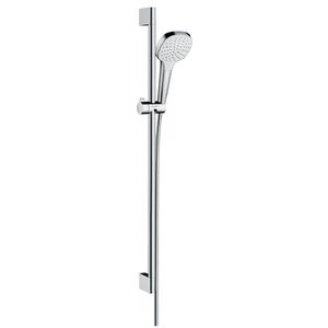 купить Душовий набір Hansgrohe Croma Select E 1jet 90 см EcoSmart, хромований/білий (26595400) недорого