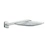 Верхній душ Hansgrohe Pura Vida 400 EcoSmart з власником, хром (26602000)