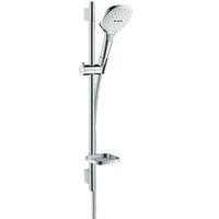 Душовий набір Hansgrohe Raindance Select E 120 3jet EcoSmart 9л / хв, білий / хром (26622400)