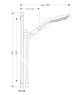 Hansgrohe 26626000 Душевой набор Raindance Select E 150/Unica’S 900мм хром