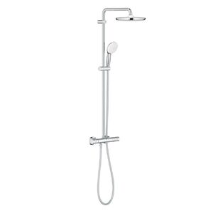 купить Душова система Grohe Tempesta System 250 з термостатом для настінного монтажу, хром (26670001) недорого