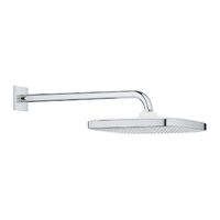 Верхній душ з кронштейном Grohe Tempesta Cosmopolitan 250 Cube з EcoJoy, хром (26687000)