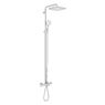 Душова система з термостатом Grohe Tempesta Cube 250, хром (26691001)