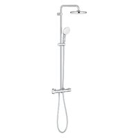 Душова система Grohe Tempesta System 210 з термостатом для настінного монтажу, хром (26811001)