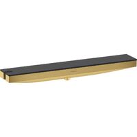 Шлангове підключення Hansgrohe Porter 500 Rainfinity з поличкою L, Polished Gold Optic (26843990)