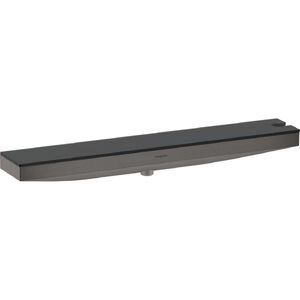 купить Шлангове підключення Hansgrohe Porter 500 Rainfinity з поличкою R, Brushed Black Chrome (26858340) недорого