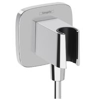 Шлангове підключення Hansgrohe FixFit Porter Q з тримачем, Chrome (26887000)