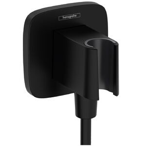 купить Шлангове підключення Hansgrohe FixFit Porter Q з тримачем, Matt Black (26887670) недорого