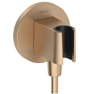 купить Шлангове підключення Hansgrohe FixFit Porter S із тримачем, Brushed Bronze (26888140) недорого