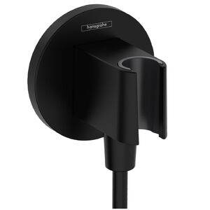 купить Шлангове приєднання Hansgrohe FixFit Porter S з тримачем, Matt Black (26888670) недорого
