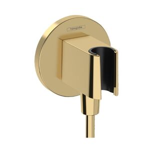 купить Шлангове підключення Hansgrohe FixFit Porter S з тримачем, Polished Gold Optic (26888990) недорого