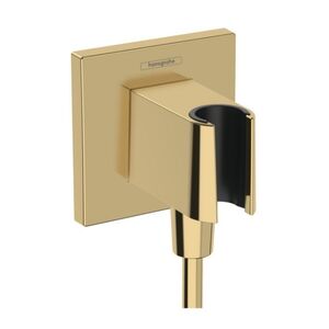 купить Шлангове підключення Hansgrohe FixFit Porter E з тримачем, Polished Gold Optic (26889990) недорого