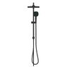 Душова система Grohe Tempesta System 250 Cube Flex з перемикачем, настінного монтажу, чорний матовий (269772431)