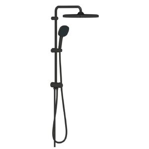 купить Душова система Grohe Tempesta System 250 Cube Flex з перемикачем, настінного монтажу, чорний матовий (269772431) недорого
