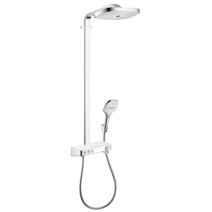купить Hansgrohe 27127400 Душевая сисиема Showerpipe Raindance Select белый/хром недорого