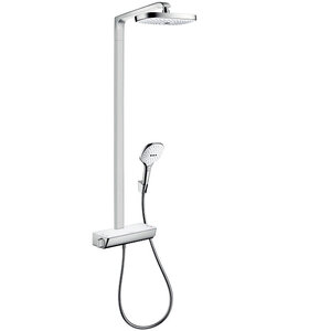 купить Hansgrohe 27128400 Душевая система белый/хром Select 300 Showerpipe Raindance Air 2 режима недорого