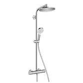 Hansgrohe 27267000 Crometta S 240 1jet Showerpipe 27267 душ с термостатом цена Душевая система 