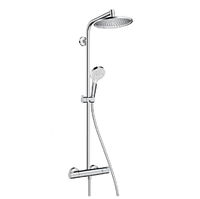 Hansgrohe 27267000 Crometta S 240 1jet Showerpipe 27267 душ с термостатом цена Душевая система 