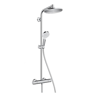 купить Hansgrohe 27267000 Crometta S 240 1jet Showerpipe 27267 душ с термостатом цена Душевая система  недорого