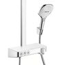 Душова система Hansgrohe Raindance Select E Showerpipe 300 2jet EcoSmart з термостатом 9 л / хв, білий / хром (27283400)