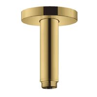 Тримач верхнього душу стельовий Hansgrohe S 100 мм, поліроване золото Optic (27393990)