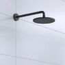 Верхній душ Hansgrohe Raindance S 240 Showerpipe PowderRain EcoSmart 1jet, Matt Black (27624670)