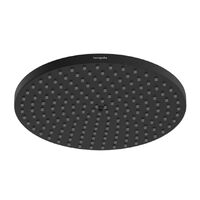 Верхній душ Hansgrohe Raindance S 240 Showerpipe PowderRain EcoSmart 1jet, Matt Black (27624670)