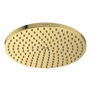 купить Верхній душ Hansgrohe Raindance S 240 Showerpipe PowderRain EcoSmart 1jet, Polished Gold Optic (27624990) недорого