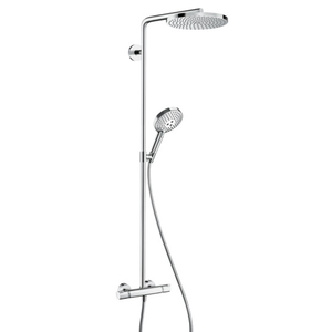 купить Hansgrohe 27633000 Raindance Select S Showerpipe 240 1jet P с термостатом PowderRain недорого