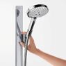 Душовий набір Hansgrohe Raindance Select S 120/150 см 3Jet EcoSmart 9л/хв, White/Chrome (27647400)