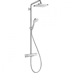 купить Душова система Hansgrohe Croma E Showerpipe 280 1jet EcoSmart з термостатом, хром (27660000) недорого