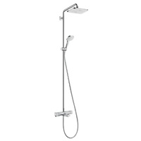 Душова система Hansgrohe E Showerpipe 280 1jet з термостатом для ванни, хром (27687000)