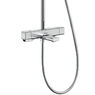 Душова система Hansgrohe E Showerpipe 280 1jet з термостатом для ванни, хром (27687000)