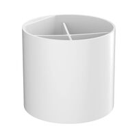 Склянка глибока Hansgrohe WallStoris 12.6x10.8 см, білий матовий (27921700)