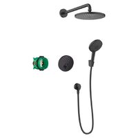 Душова система Hansgrohe Raindance S 240 1jet ShowerSelect S 8 в1, чорний матовий (27959670)