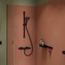 Душовий набір Hansgrohe Activera Select S 1jet EcoSmart 65 см, Matt Black