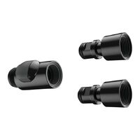 Адаптер для швидкої зміни лійок ручного душу Hansgrohe, Black (28346000 Black)