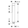 AXOR 28532000 Ручной душ Axor Starck