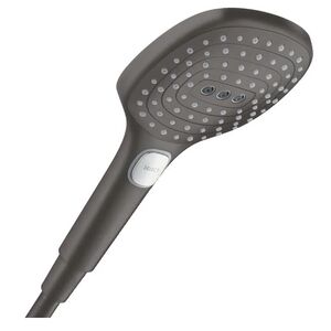 купить Ручний душ Hansgrohe Raindance Select E PowderRain 120 3jet P EcoSmart, Brushed Black Chrome (28728340) недорого