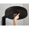 Душова система Hansgrohe RainfinityShowerpipe250 1jet EcoSmart, термостат ShowerTablet 350, Matt Black (28742670)