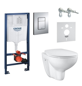 купить Комплект інсталяційної системи з підвісним унітазом Grohe Bau Ceramic (39586000) недорого