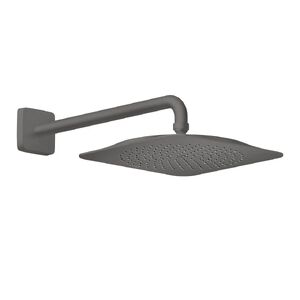 купить Верхній душ Axor Citterio C 270х270 1jet EcoSmart+ P із настінним кронштейном, Brushed Black Chrome (28791340) недорого