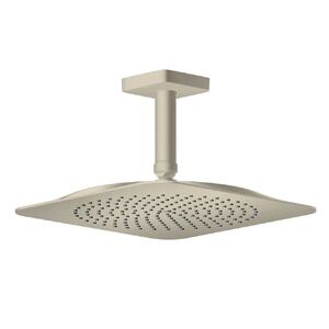 купить Верхній душ Axor Citterio C 270х270 1jet EcoSmart+ P з кронштейном стельовим 100 мм, Brushed Nickel (28793820) недорого
