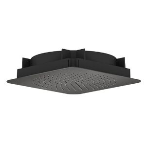купить Верхній душ Axor Citterio C 270х270 1jet вбудований EcoSmart+, Brushed Black Chrome (28795340) недорого