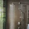 Верхній душ Hansgrohe Raindance S 240 Showerpipe PowderRain EcoSmart+ 1jet, Brushed Black Chrome (28821340)