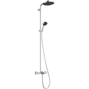 купить Душова система Hansgrohe Activera S 240 1jet EcoSmart з термостатом Ecostat Fine для ванни, хром (28871000) недорого