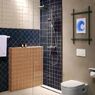 Душова система Hansgrohe Activera S 240 1jet EcoSmart з термостатом Ecostat Fine для ванни, Matt Black (28871670)